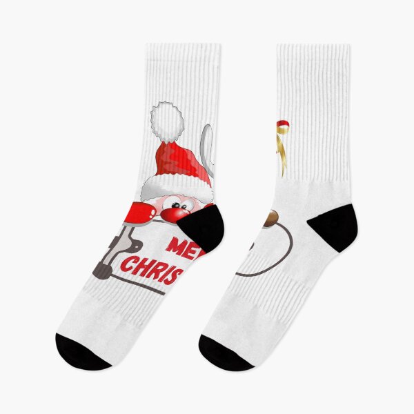 Item preview, SANTA CLAUS ON SKATEBOARD MERRY CHRISTMAS designed and sold by 30-Merch.