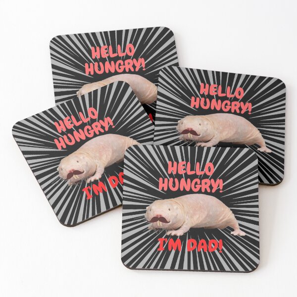 Item preview, Bad dad jokes mole rat designed and sold by Redga.