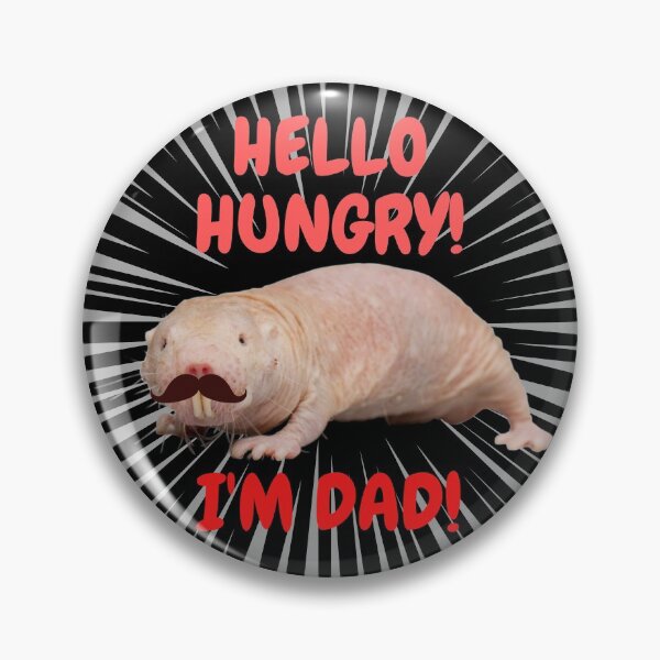 Item preview, Bad dad jokes mole rat designed and sold by Redga.