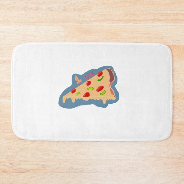 Item preview, One Bite Pizza Illustration Sticker designed and sold by papaipapai198.