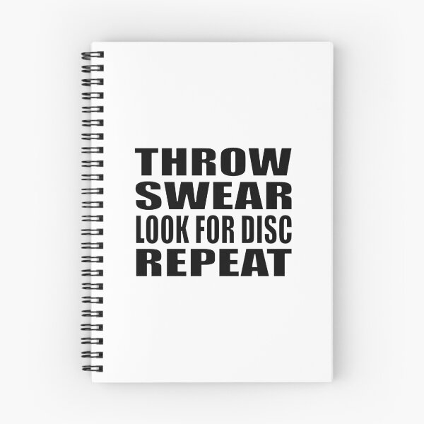 Item preview, How to play disc golf letters on white designed and sold by ciaobebo.