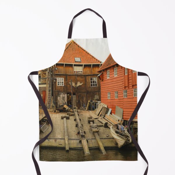 Item preview, Old shipyard in the harbor of Spakenburg, The Netherlands designed and sold by Anita van Gendt.