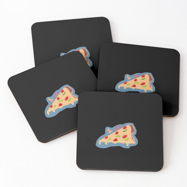Item preview, One Bite Pizza Illustration Sticker designed and sold by papaipapai198.