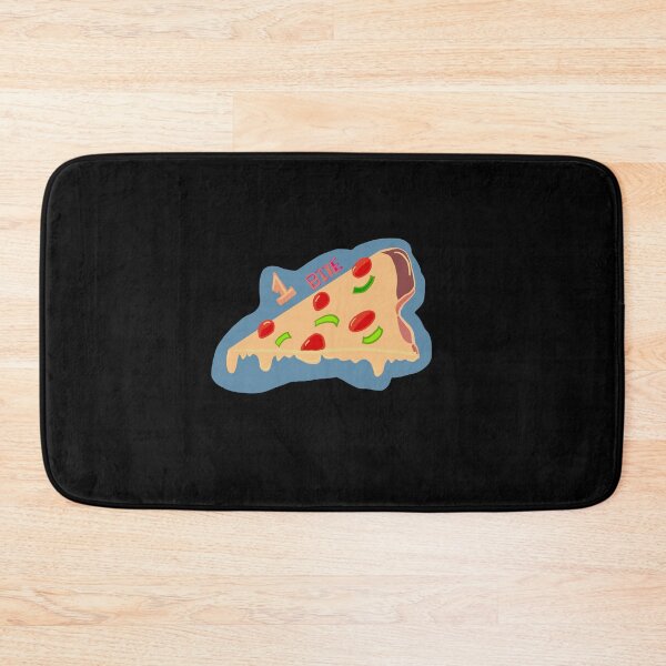 Item preview, One Bite Pizza Illustration Sticker designed and sold by papaipapai198.