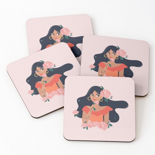 Item preview, Feminine Floral Tattoo Latina Empowerment designed and sold by gugenia.