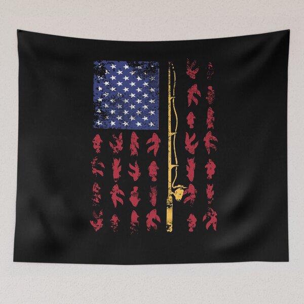 Item preview, American Flag Fishing designed and sold by RockyMante.