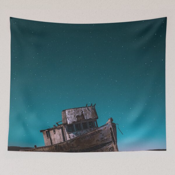 Item preview, Abandoned Ship under the Stars designed and sold by Christof  Hall.