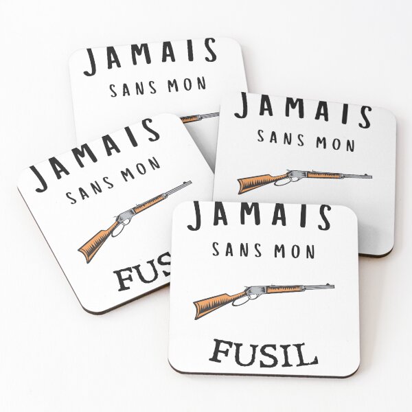 Aperçu de l'œuvre jamais sans mon fusil créée et vendue par JackieboyFr.