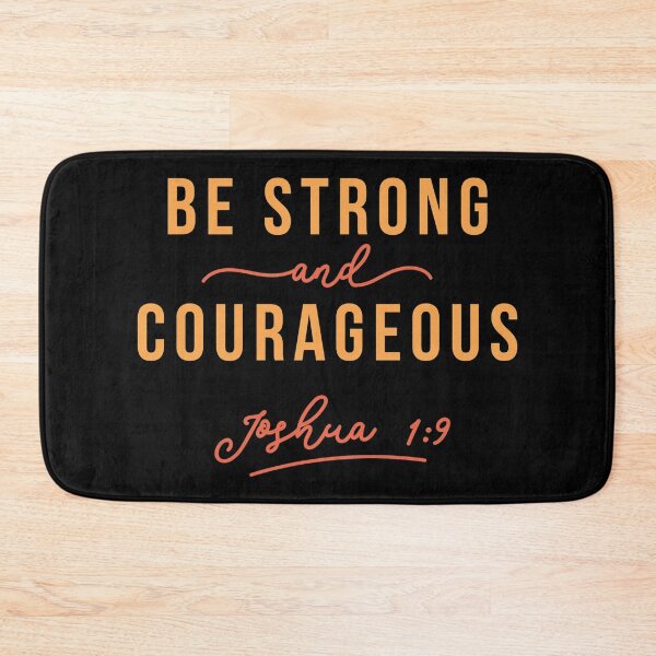Item preview, Be Strong and Courageous designed and sold by H3rron-Arts.
