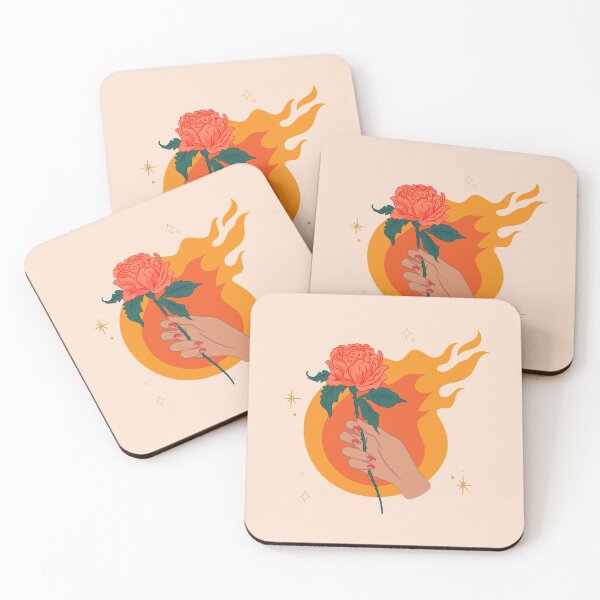 Item preview, Chicana Rose With Flames Tattoo Latina Empowerment designed and sold by gugenia.
