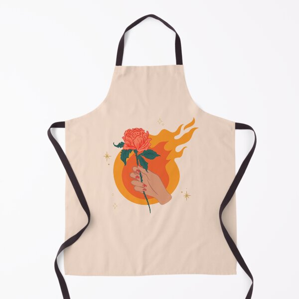 Item preview, Chicana Rose With Flames Tattoo Latina Empowerment designed and sold by gugenia.