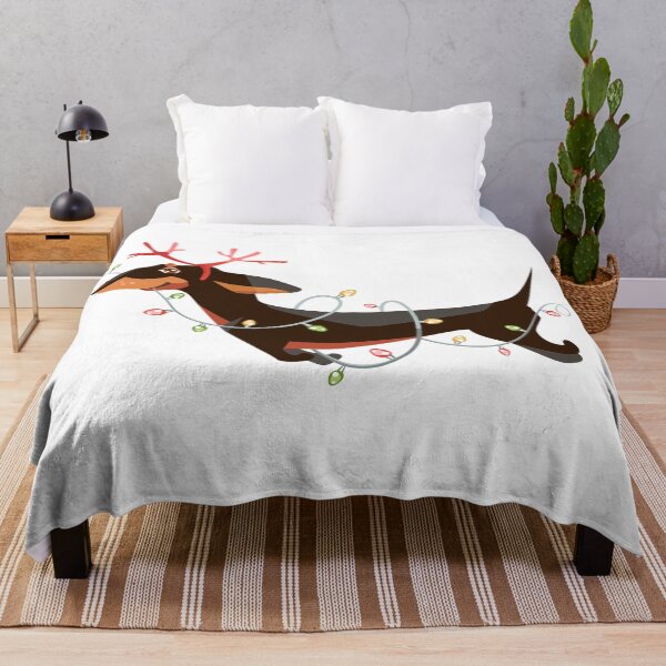 Item preview, christmas dachshund designed and sold by muthru bazaar.
