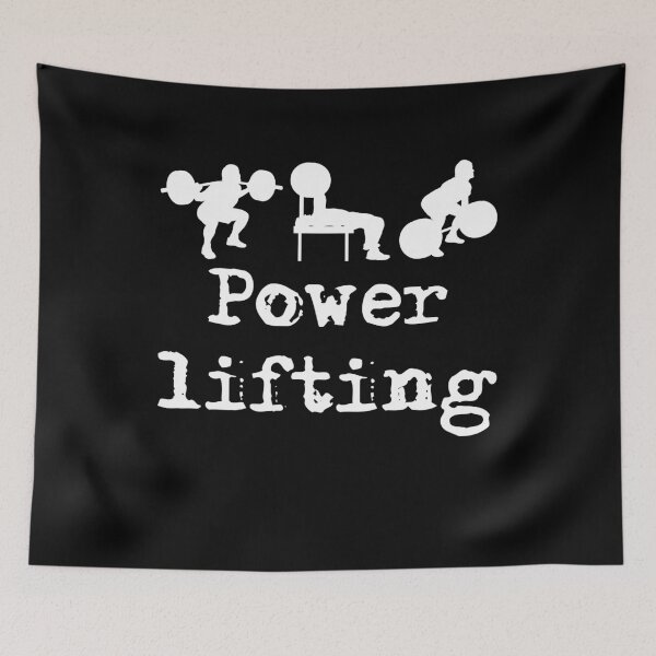 Item preview, Powerlifting Squat Bench Deadlift Power Lifting designed and sold by digiluminate.