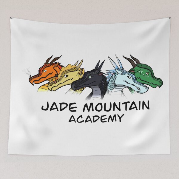 Artikelvorschau, Wings of Fire – Jade Mountain Academy – Gefahr, Qibli, Mond, Winter, Schildkröte entworfen und verkauft von AriaArts.