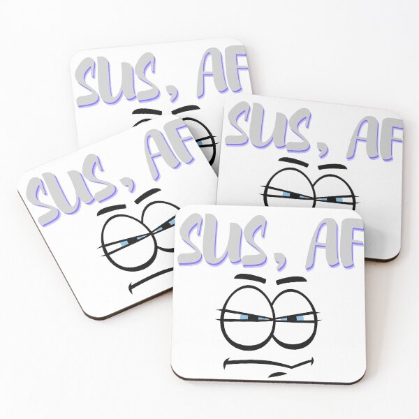Item preview, SUS, AF Face - black/blue designed and sold by miTeless seDign.