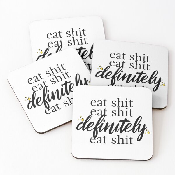Item preview, Knives Out: "Eat Shit" designed and sold by LadyKatari.