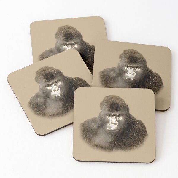 Item preview, Gorilla portrait 2 designed and sold by Guardi71.