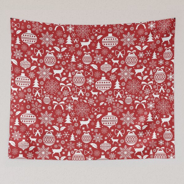 Item preview, Christmas Pattern-Red & White. designed and sold by Topstation.