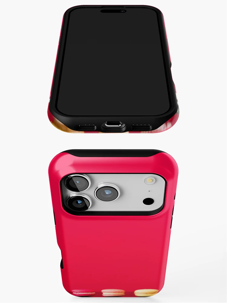 Thumbnail 3 of 4, iPhone Case, Marvelous Macaron Print designed and sold by RocketshSD.