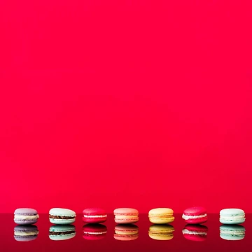 Artwork thumbnail, Marvelous Macaron Print by RocketshSD