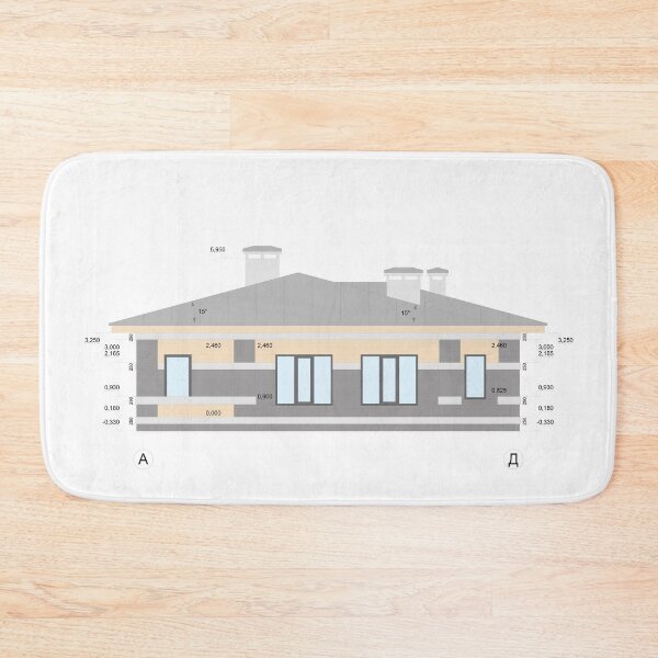 Item preview, Detailed private house facade elements, architectural technical drawing, vector  designed and sold by Familyshmot.