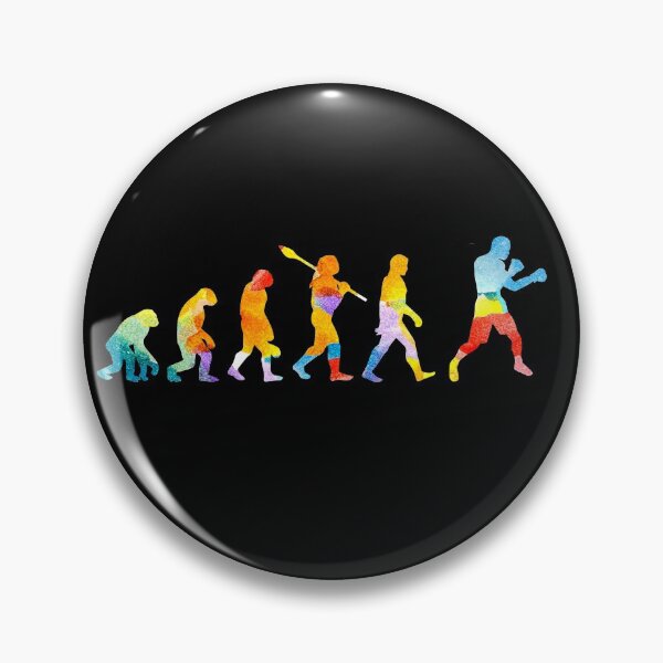 Item preview, EVOLUTION WATERCOLOR BOXING designed and sold by LQTDesigns.