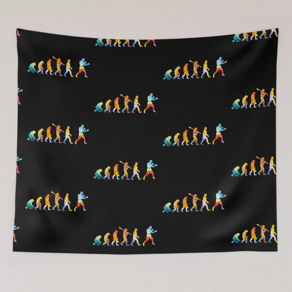 Item preview, EVOLUTION WATERCOLOR BOXING designed and sold by LQTDesigns.