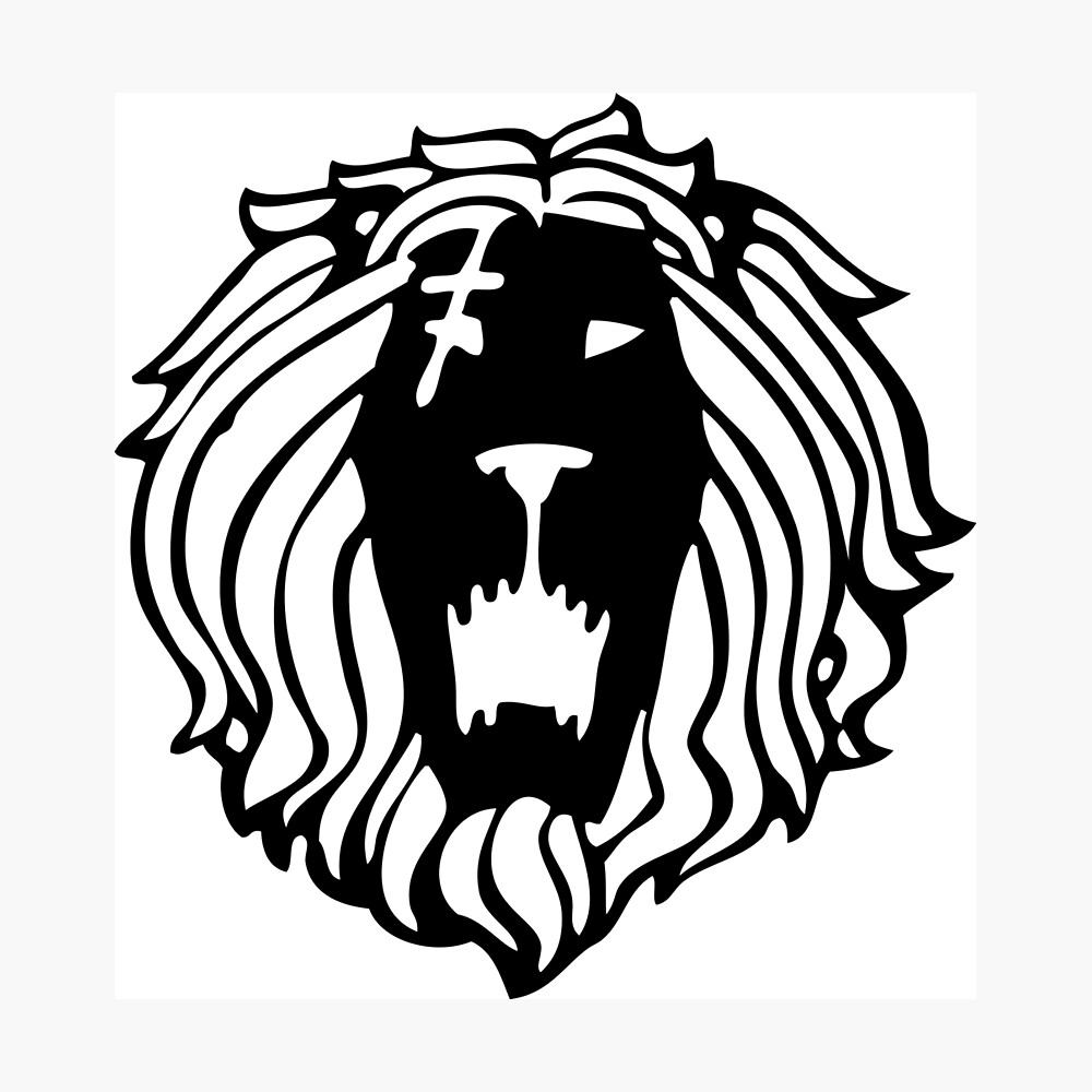 the-seven-deadly-sins-the-lion-sin-of-pride-black-photographic