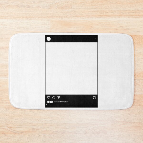 Item preview, Instagram Post Transparent Middle Dark Mode designed and sold by flyrocket.