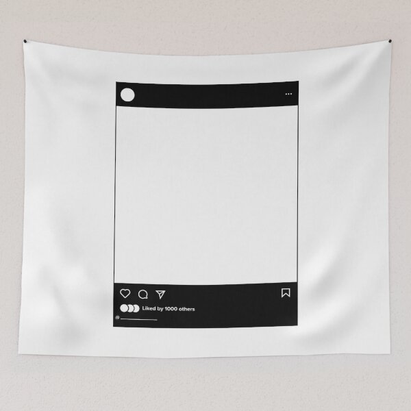 Item preview, Instagram Post Transparent Middle Dark Mode designed and sold by flyrocket.