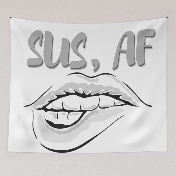 Item preview, SUS, AF Bad Bite- grey/white designed and sold by miTeless seDign.
