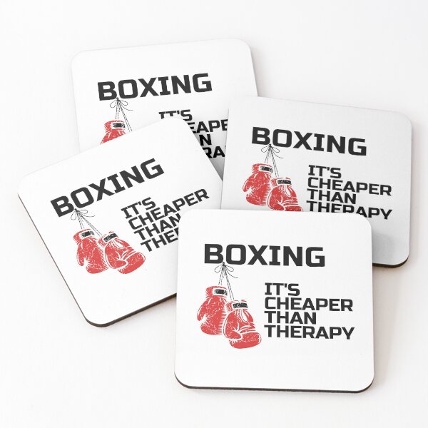 Item preview, Boxing It's cheaper than therapy designed and sold by Masmalinncheek.