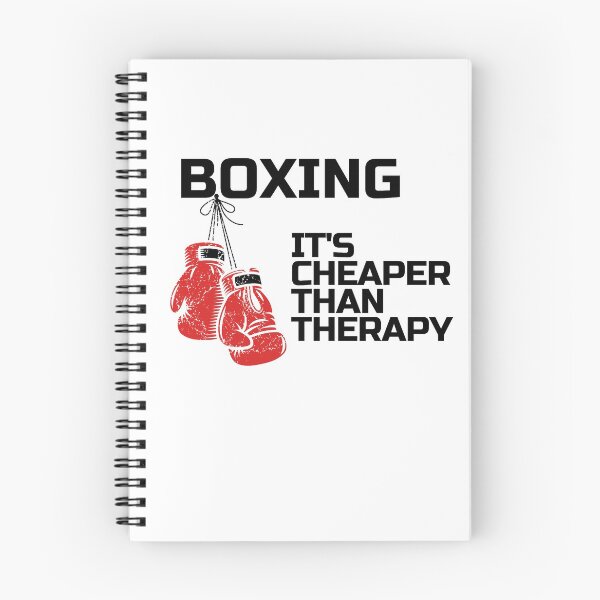 Item preview, Boxing It's cheaper than therapy designed and sold by Masmalinncheek.