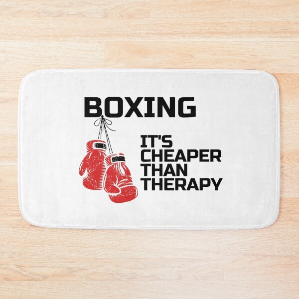 Item preview, Boxing It's cheaper than therapy designed and sold by Masmalinncheek.