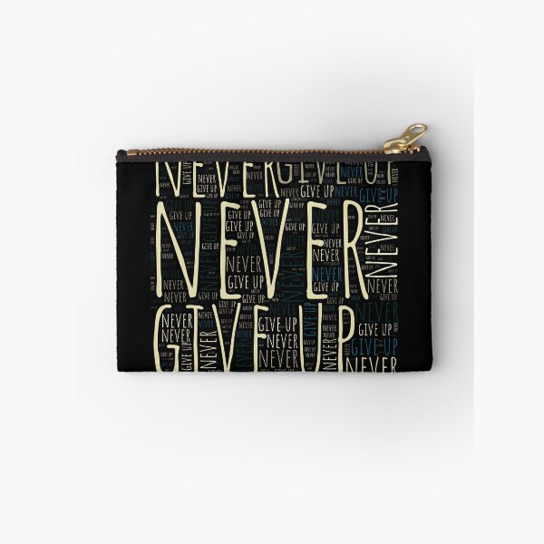Item preview, NEVER GIVE UP - SHAPE CLOUDE designed and sold by ildafdhome.