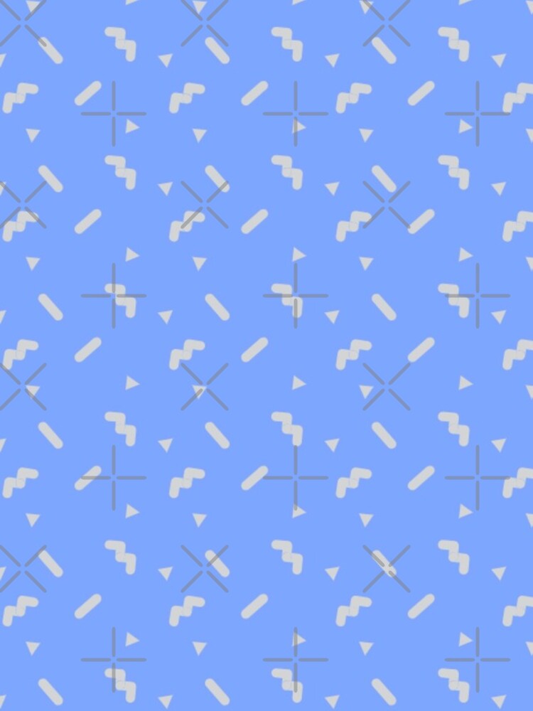 Thumbnail 4 of 4, iPhone Case, Abstract Pattern Light Blue Background designed and sold by monoRad.