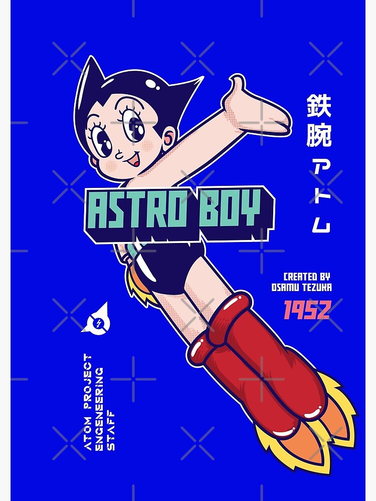 Vintage Tezuka Osamu ASTRO BOY Mighty Atom 3D Hologram Manga Anime