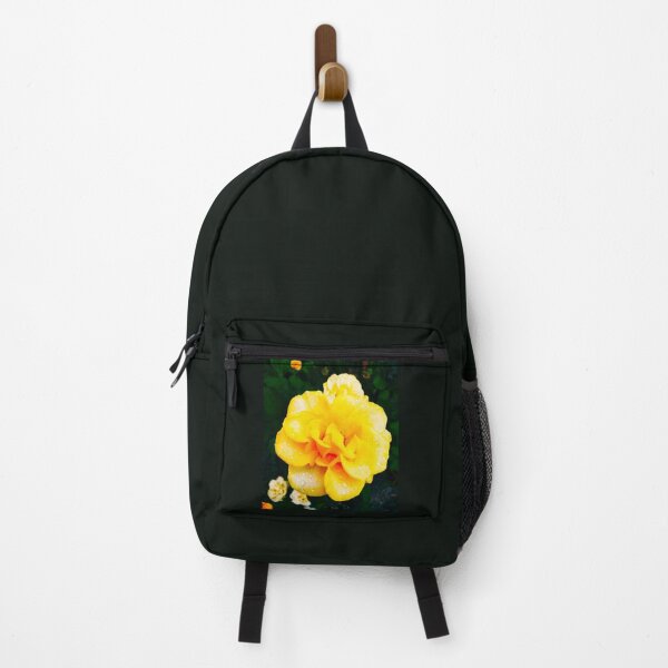 Item preview, Tender yellow rose after the rain covered with drops designed and sold by helenkaiy.
