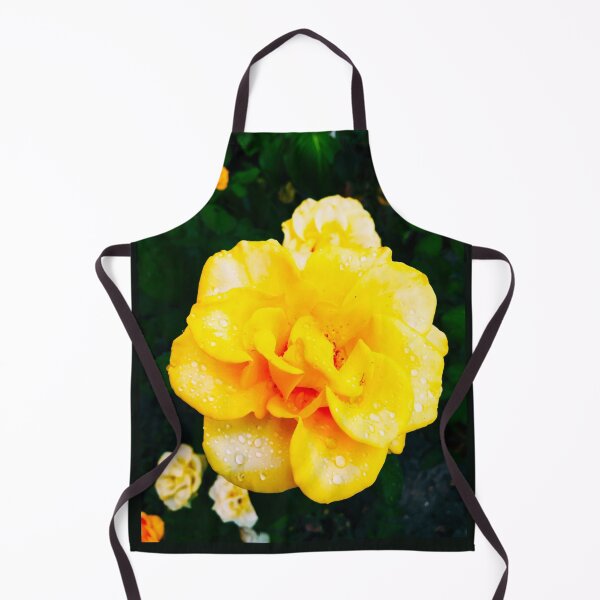 Item preview, Tender yellow rose after the rain covered with drops designed and sold by helenkaiy.