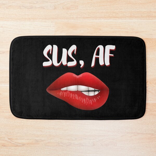 Item preview, SUS, AF Lip Bite- White Text designed and sold by miTeless seDign.