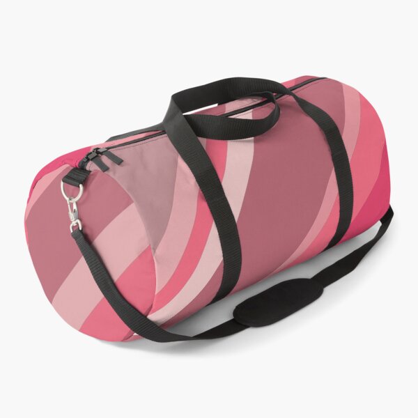 Item preview, Diagonal Bayadere Stripes in Shades of Pink, Mauve, and Coral Red designed and sold by squishyrainbow.