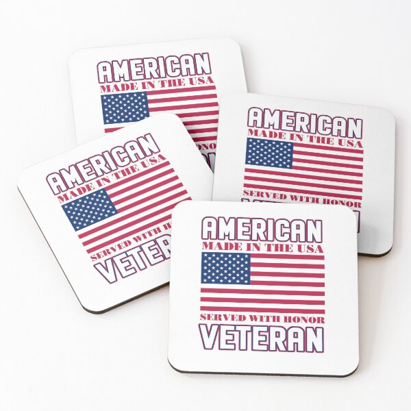 Item preview, AMERICAN MADE IN THE USA SERVED WITH HONOR VETERAN designed and sold by AlexFLee.