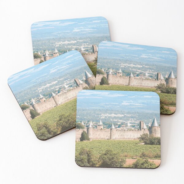 Item preview, Carcassonne Medieval Citadel - Landscape Photography in Southern France designed and sold by Dan Shachar.
