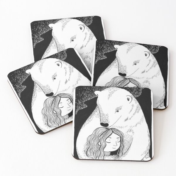 Item preview, His dark materials bear and kids designed and sold by Merchmanga.