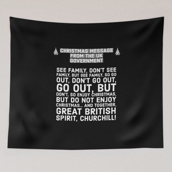 Item preview, Boris Johnson Christmas Message designed and sold by Jamiecsmith1986.