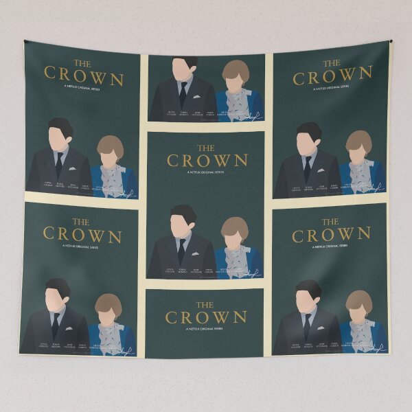 Item preview, the crown (diana and charles) designed and sold by illustratedmp.