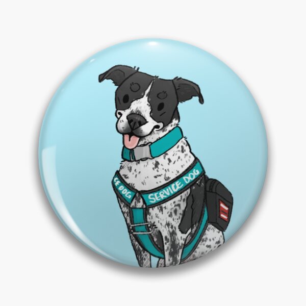 Item preview, Kashmir the service dog designed and sold by Art-2-d2.