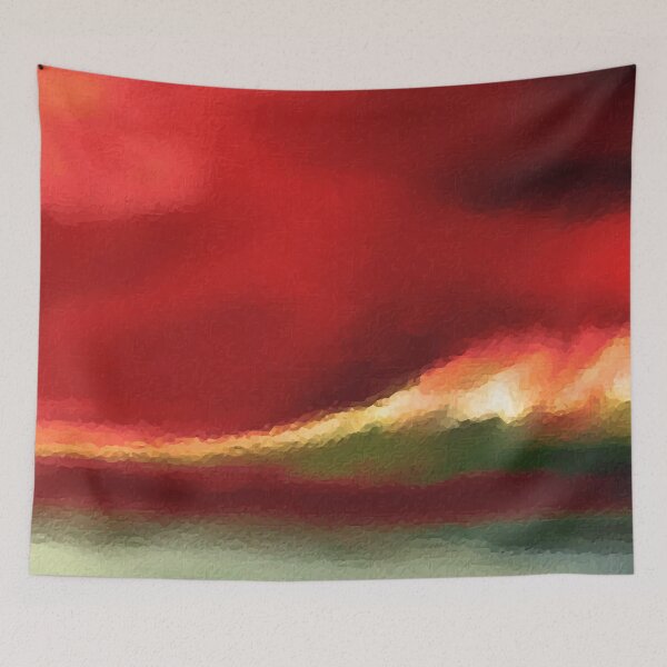 Item preview, Cloudy Crimson Sky designed and sold by blueocan.