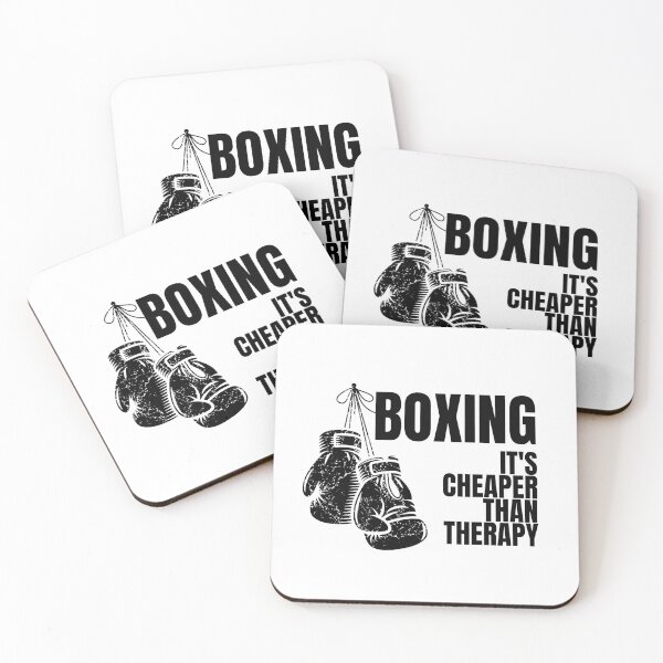 Item preview, Boxing It's cheaper than therapy designed and sold by Masmalinncheek.