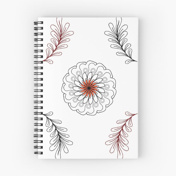 Item preview, Wine Floral Mandala designed and sold by Julianadieyi.